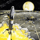 Illustration for article titled Nuclear Rocketship (1959)